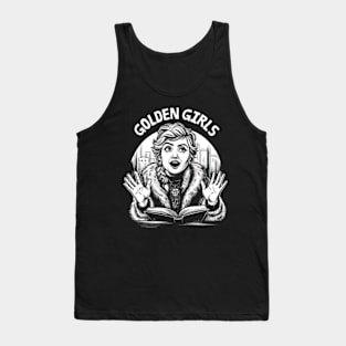 Rose Nylund regaling her friends with hilarious stories from St. Olaf, Golden Girls Tank Top